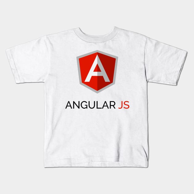 Angular JS Kids T-Shirt by hipstuff